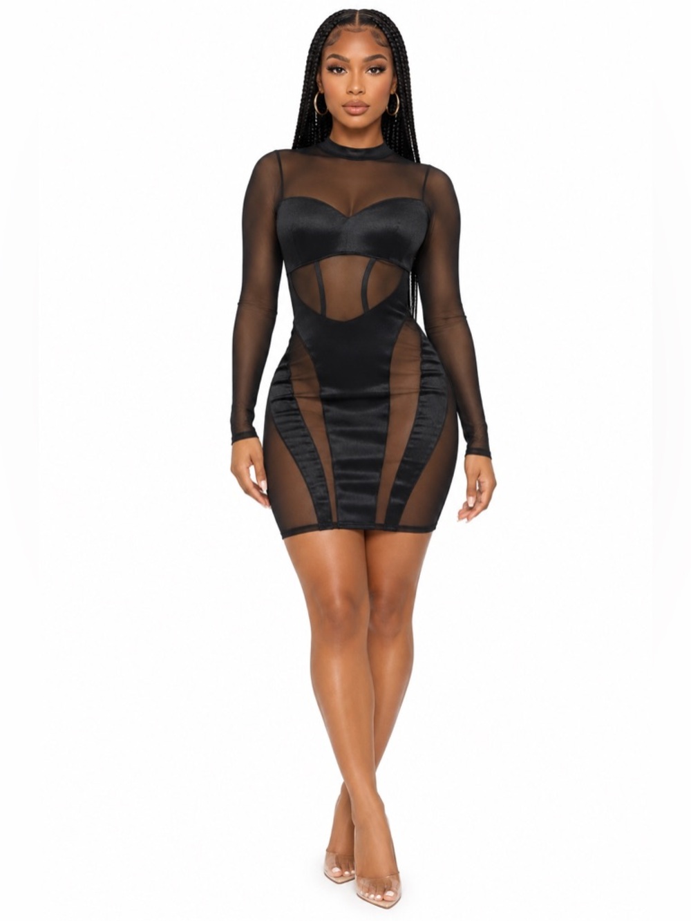 That Girl Mesh Party Dress 🌹👌